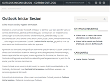 Tablet Screenshot of outlook-iniciarsesion.com